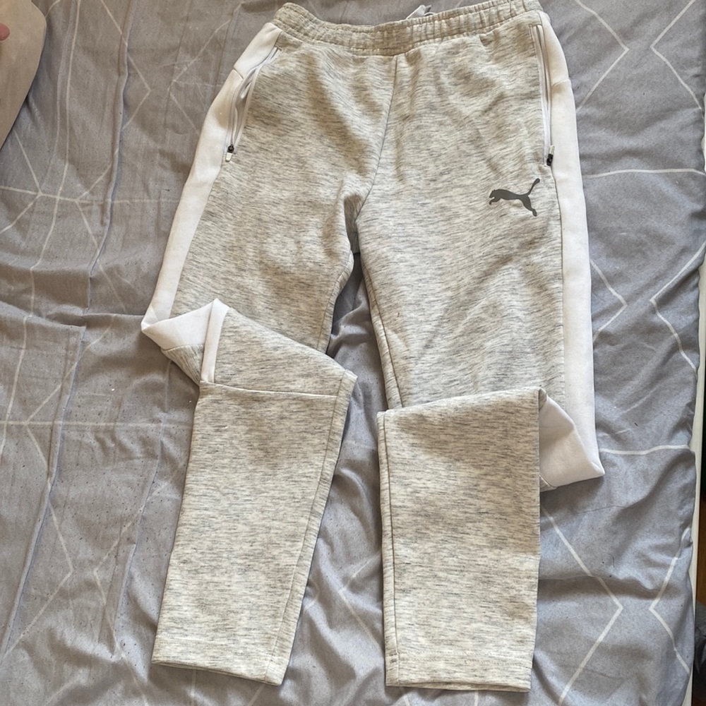 Grey Puma Track pants